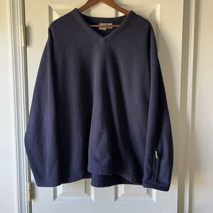 Vintage EMS (Eastern Mountain Sports) Navy Fleece Pullover Sweater Men’s XL